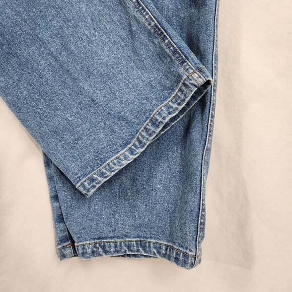 Copper Canyon Plus Size Denim Jeans Women's 22 No Pocket Shaping Relaxed Leg - Picture 6 of 10